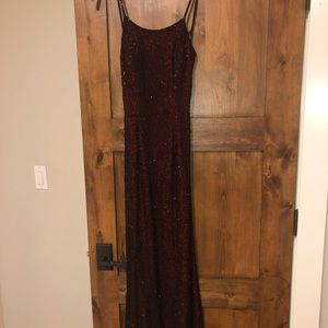 Andretta Donatello beaded gown